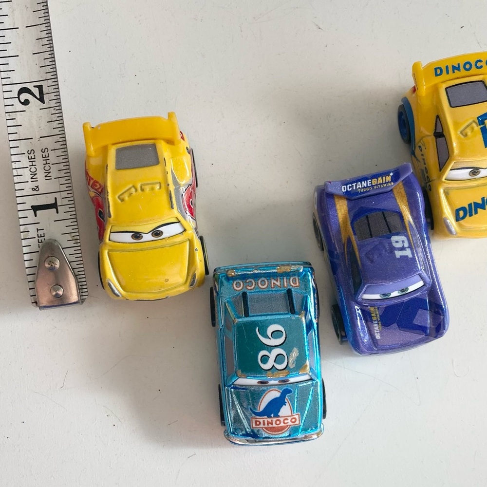 Disney Pixar Cars Movie Mini Racers Diecast Cars Toys Lot of 4 - Picture 9 of 14